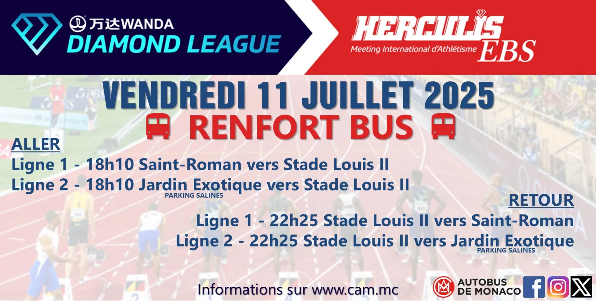 HERCULIS - FRIDAY, JULY 11 - GO BY BUS