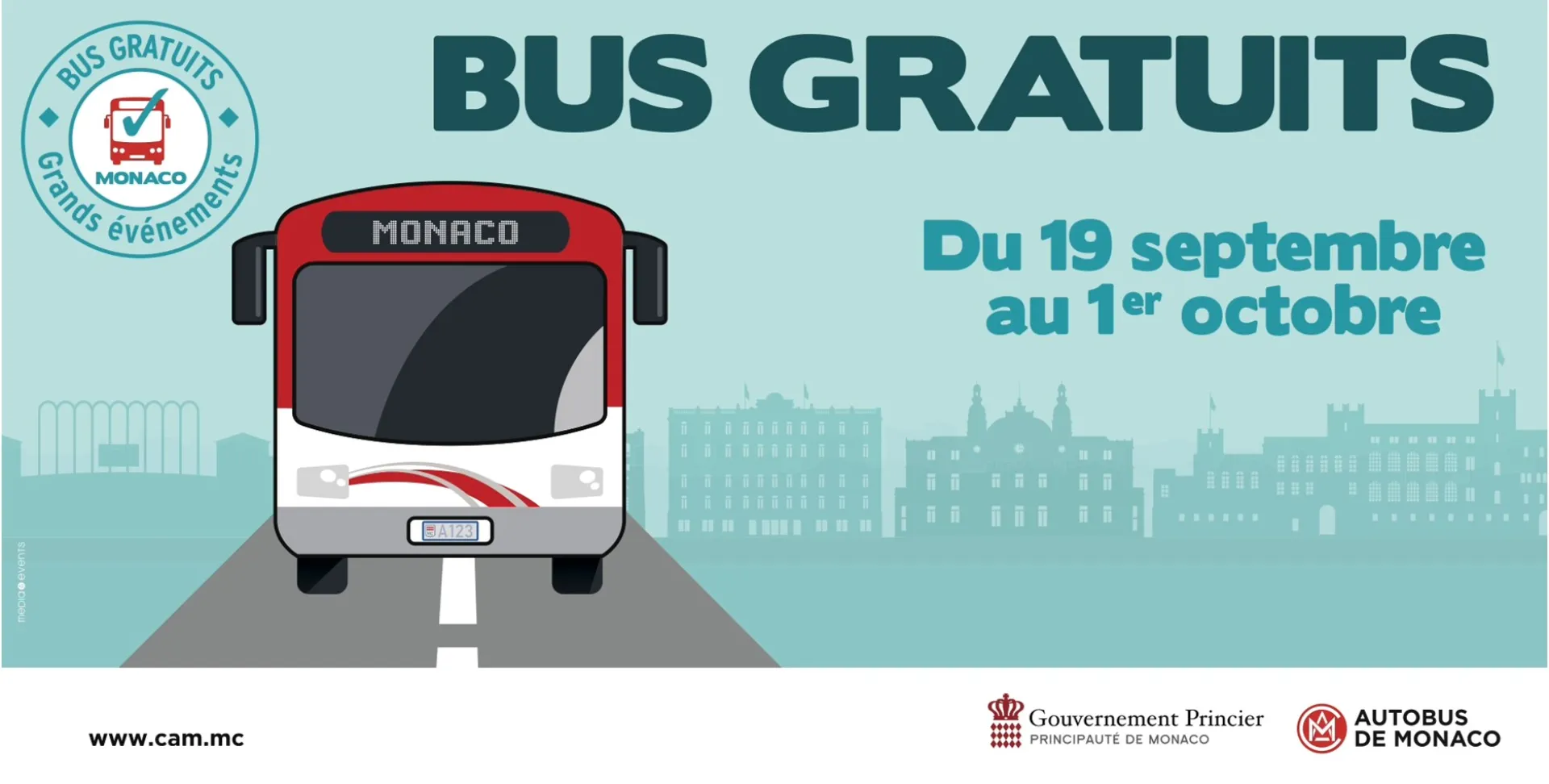 Bus gratuits pour les grands évènements