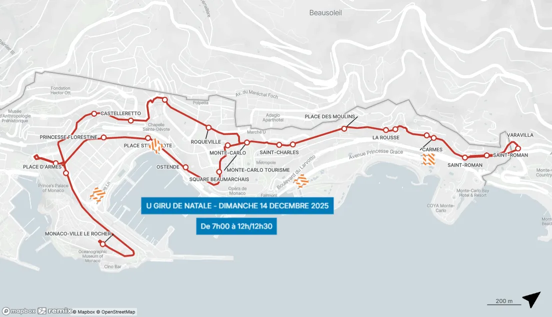 U GIRU DE NATALE, Déviations & perturbations