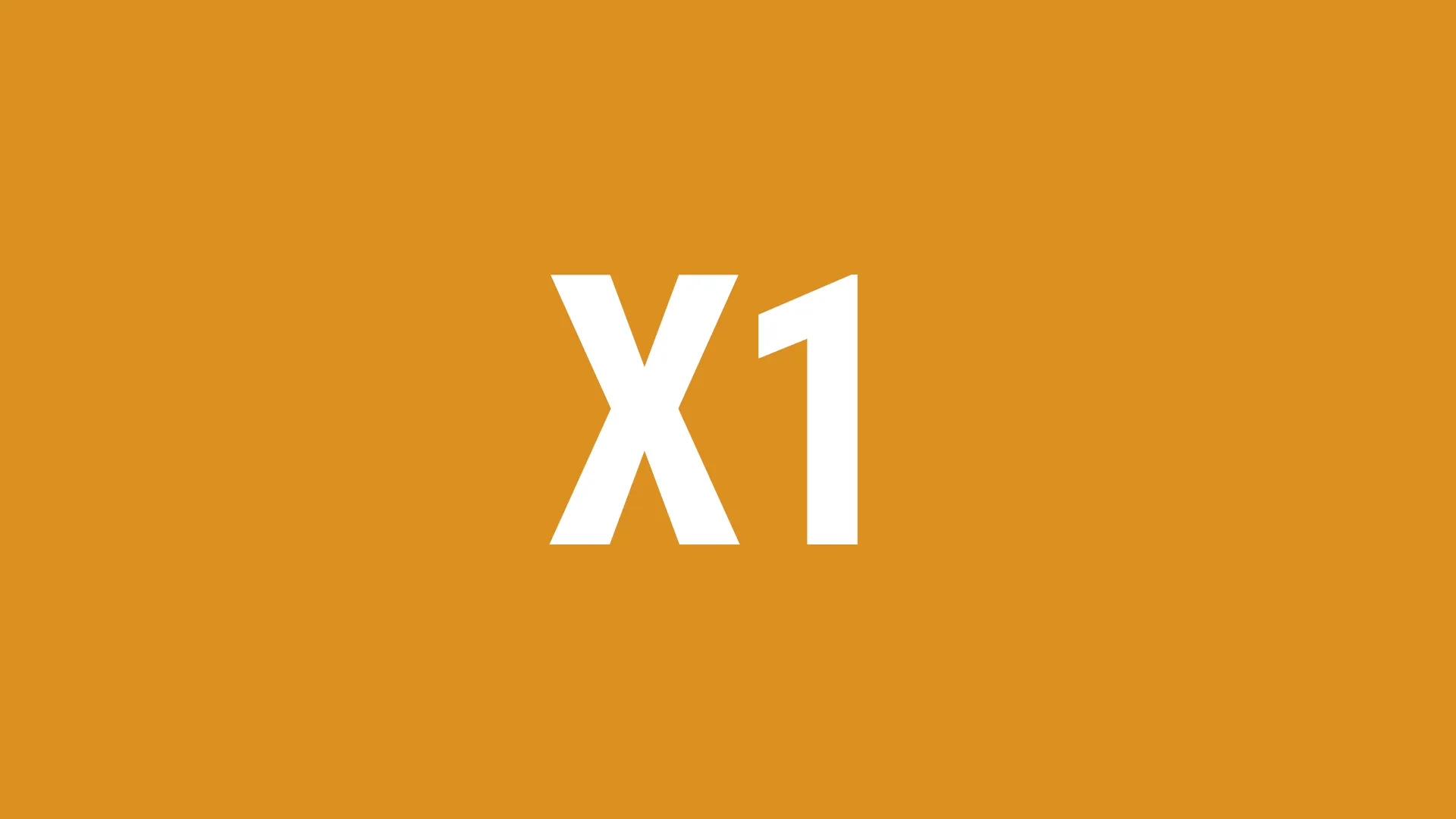 X1