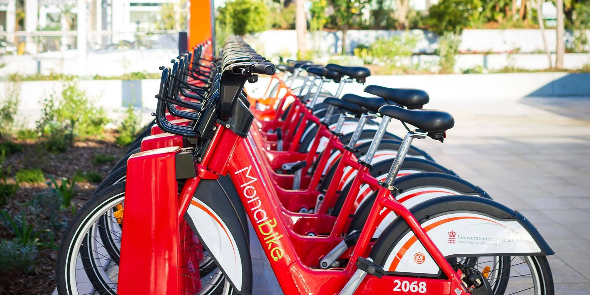 Station vélo Larvotto - Système Monabike